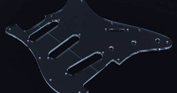 S Style Pickguard Template